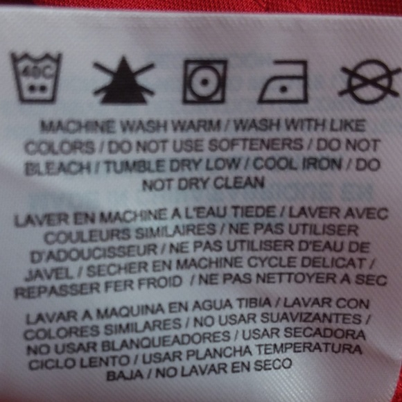 Nike Golf Tour Performance Dri-Fit Golf Shirt Red - Picture 6 of 6